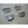 4 pc. kit Aluminium Cam End Plugs Z 1, Z 900 A4, Z 1000 A/Z1R/MKII/ST `72-`79