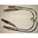 4 in 4 exhaust, Replica, for all HONDA CB 500 Four K0,...