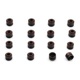 16 pc. kit Valve Stem Seals for all VFR 750 F RC36 90-97, VFR 750 R RC30 88-93, CB 900 F Hornet 02-06, CBR 900 RR SC28/SC33/SC44/SC50 92-03 OEM: 12209-ML0/MZ5-722