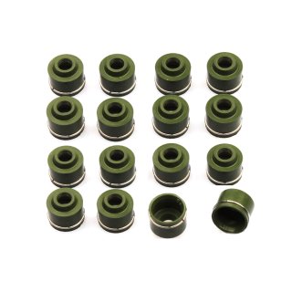 16 pc. kit Valve Stem Seals for all ZXR 400 89-99, ZX-6R 95-10, ZX-6RR 03-06 OEM: 92049-1308