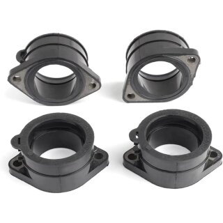 Inlet Rubber, kit, isolator between carburetor and cylinder head for all KAWASAKI ZXR1100 ZXR1200 16065-1307, 92055-1401