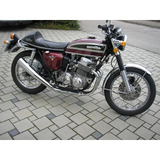 MARVING-MASTER-4-1 exhaust system made of chrome-plated steel, for CB 750 Four K0-K7, F1/2 `69-`78, without TÜV-certificate!