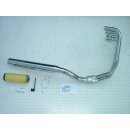 MARVING-RACING 4-1 exhaust system made of chrome-plated...