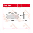 LUCAS brake pads MCB544, front, for CB 750 F (RC04) `82,...