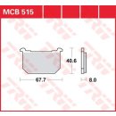 LUCAS brake pads MCB515, front, for Z 650 F, Z 750 E,L,...