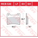 Sintered brake pads MCB530SV, front for our Z 1000 S1 ELR...
