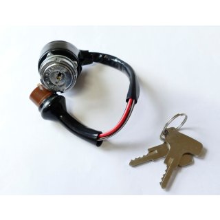 Ignition switch with round plug for CB 500 Four, CB 750 K0, CB 750 K1, CB 750 K2, OEM-No.: 35100-292-013