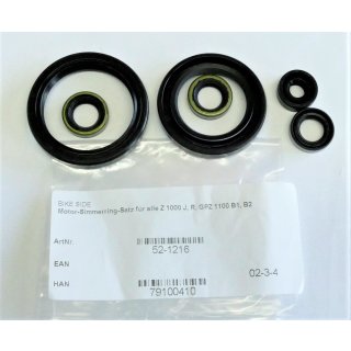 Motor-Simmerring-Satz für alle Z 1000 J, R, GPZ 1100 B1, B2