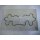 Valve Cover Gasket for all CB 500 Four `71-`73 and CB 550 K3, F1, F2 `74-`78