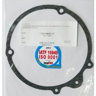 Generator Cover Gasket for all CB 500 Four `71-`73 and CB 550 F/K3 `74-`78