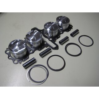 1216ccm WISECO BIG BORE piston kit, 81mm bore, 12:1 compression