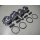 1216ccm WISECO BIG BORE piston kit, 81mm bore, 12:1 compression