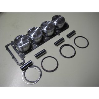 1441ccm BIG BORE piston kit, 84mm bore, FLAT TOP, for all GSX-R 1300 HAYABUSA from `08