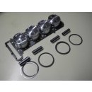 1441ccm BIG BORE piston kit, 84mm bore, FLAT TOP, for all...