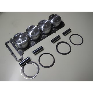 1025ccm JE BIG BORE piston kit, 75mm bore, 13:1 compression, for all YZF-R1 `98-`03 and FZS 1000 Fazer `01-`05