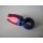 Aluminium single banjo fitting STD, -D8 (3/4-16UNF), bore DMR: 16mm