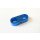 Aluminium hose clamp, -D8, blue anodized, price per unit