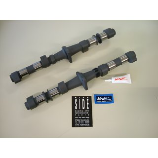 Racing camshafts STAGE 2 for all Z 650, Z 750 and GPZ 750 of `76-`85, stroke: 10,03mm / control time: 284°°.