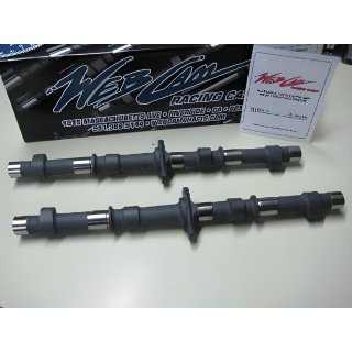 Racing camshafts STAGE 3 for all GSX-R 750 SRAD `98-`99, stroke: 9,57mm / 8,89mm, timing: 260°° / 250°°