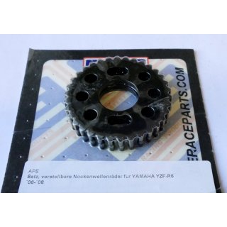 Kit, adjustable camshaft sprockets for YAMAHA YZF-R6 `06-`08