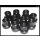 Satz, APE-verstärkte Zylinderkopfmuttern für alle GSX-R 1100 W `93-`99 nur in Verbindung mit den verstärkten Zylinderstehbolzen #