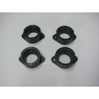 Inlet Rubber, kit, isolator between carburetor and cylinder head for all Z 650 F2-F4 `81-`82 and all Z 750 E, GPZ 750, GPZ 750 UT, GPZ 750 Turbo `80-`85