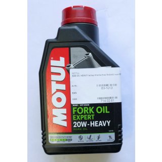 SAE 20, HEAVY teilsynthetisches Gabelöl von MOTUL
