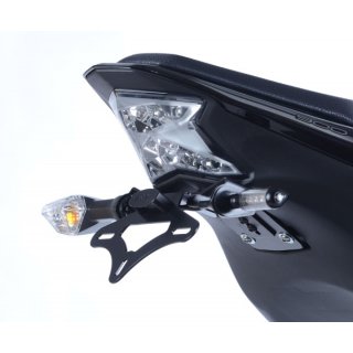 Conversion kit for license plate holders of all Z 900 from 2017, suitable for original indicators or mini indicators (e.g. KELLERMANN), incl. LED license plate lighting and mounting instructions