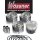 771ccm, BIG BORE piston kit, 74mm ( 1) / 11,7:1 for GSX-R 750 `88-`89, GSX 750 F Katana `88-`97