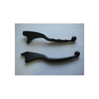 Hand brake lever, aluminium black for all CB 750 F/KZ (DOHC) RC01 `79-`80, CB 900 F SC01 `79 and `80-`81, CBX 1000 SC01/CB1 `79-`80, GL 1100 Gold Wing SC02 `80-`81