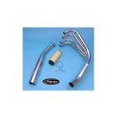 MARVING-RACING 4-1 exhaust system made of chrome-plated...