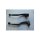 Clutch lever, aluminium black for all CB 900 F SC01 `80-81, CB 900 F/FII SC09 `82-`83, CBX 1000 SC06 `81-`82, CB 1100 F/R SC05/08/11 `81.`83