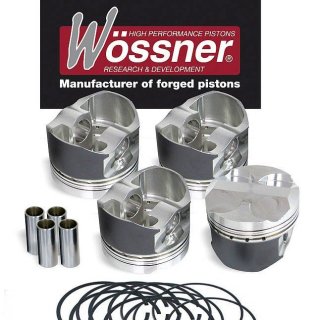 1194ccm, WÖSSNER piston kit, 81mm ( 3) / 11,4:1 for GSX-R 1100 `89-`92, GSF1200 Bandit `96-`04, largest piston diameter for original sleeves